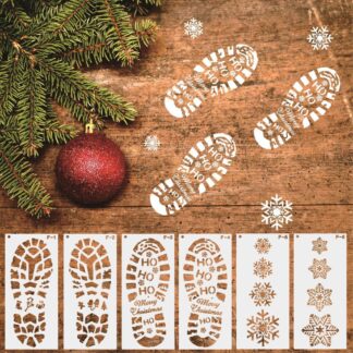 Christmas Footprints Template
