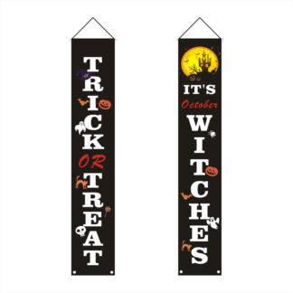 Halloween Door Curtain Banner Decor