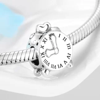 Real 925 sterling silver Old retro Television Enamel Beads Accessories Charms for Bracelets Women jewelry Wholesale lots bulk